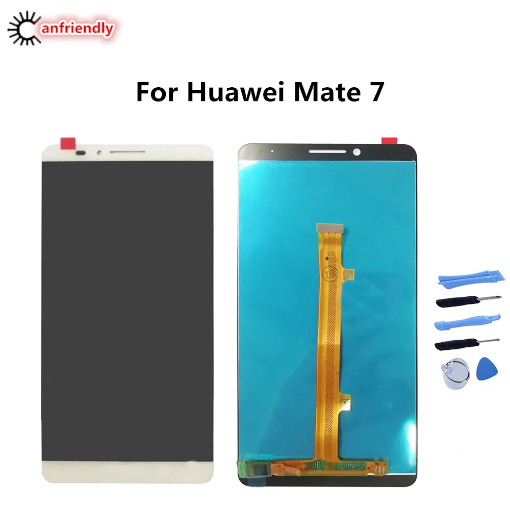 ЖК-дисплей и сенсорный экран для Huawei Ascend Mate 7 TL10 сменный дигитайзер в сборе Mate7