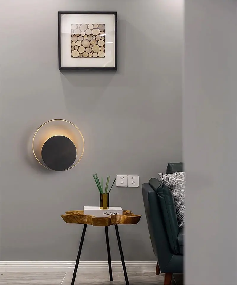 Nordic Post Modern LED Wall Light Bedroom Sconce Wall Lamps Stairs Wall Lights For Home Decoration Vintage Lighting (8)