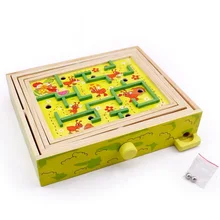 Муха AC деревянный лабиринт головоломка лабиринт игра образование игрушки для детей подарок на день рождения