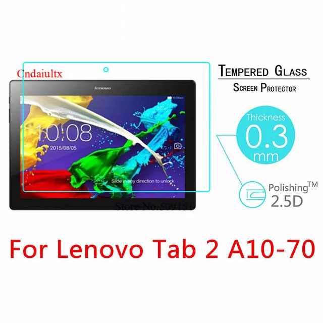 2 шт. чехол для Lenovo TAB A10-30 X30 X30F X30M 10 1 дюйма взрывозащищенное Закаленное стекло