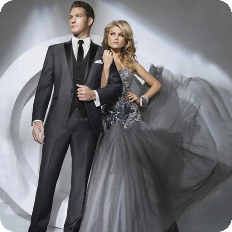 Groom Wedding Tuxedos Suits (106)