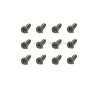 

HBX part S013 Countersunk Screw M2.5x8 12pcs for HAIBOXING RC Scale Model Buggy Car Truck Truggy