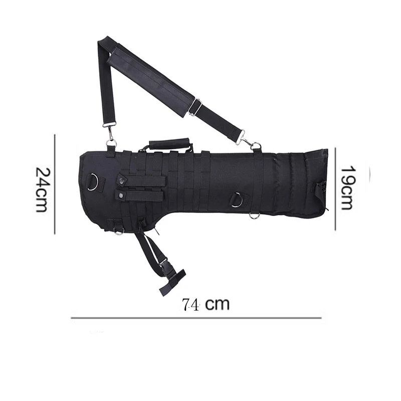  Long Gun Protection Carrier Tactical Rifle Scabbard Army Military Holster Assault Shotgun Rifle Hun