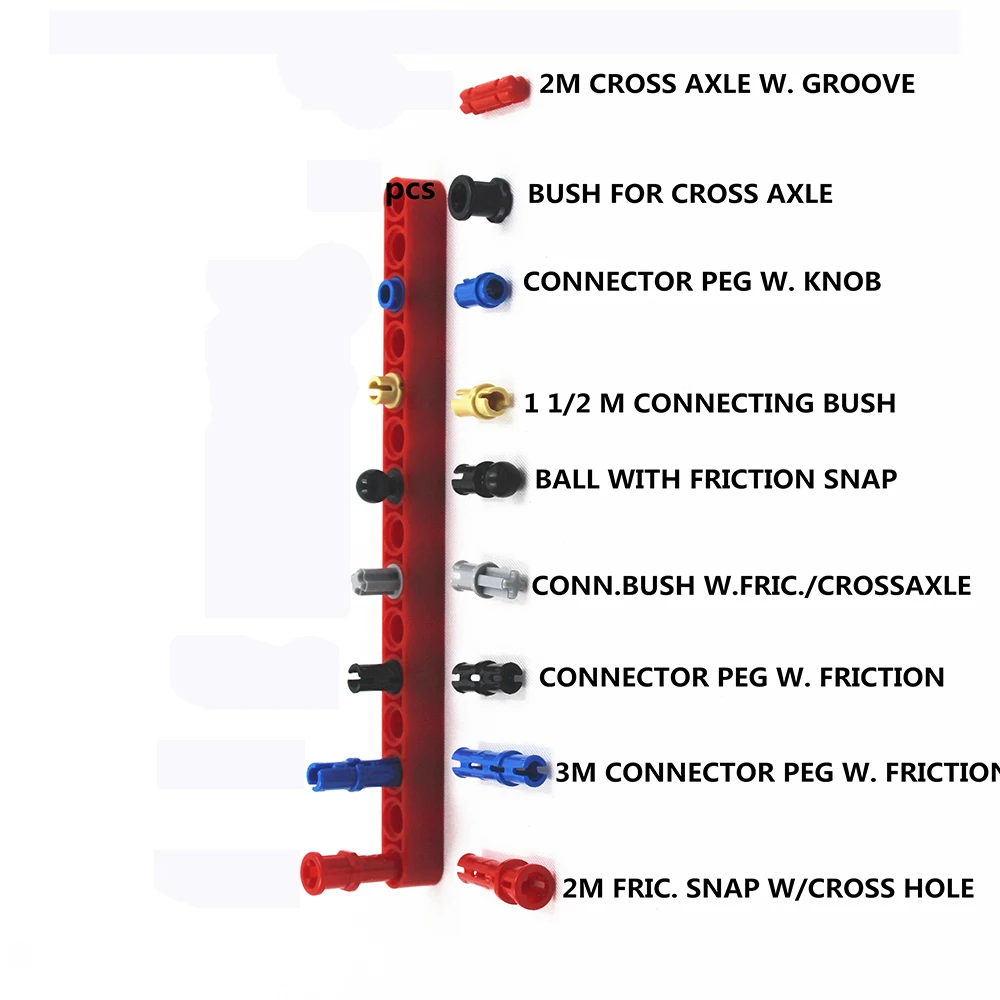 hot sales technic series parts car model building blocks compatible with lego for kids boys toy building bricks CONNECTOR PEG