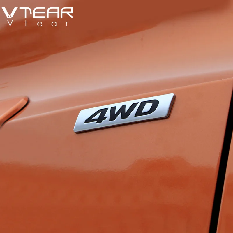 Vtear автомобиль 4WD эмблемы автомобильный Стайлинг Хром ABS аксессуары