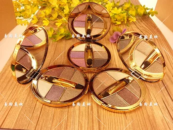 

Diamond Eyeshadow Pallete 6Colors Pearl Nude Makeup Color Flash Luminous Glitter Radiant Shimmer Eye shadow Beauty Tools Hot