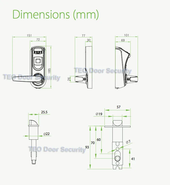 dimensions
