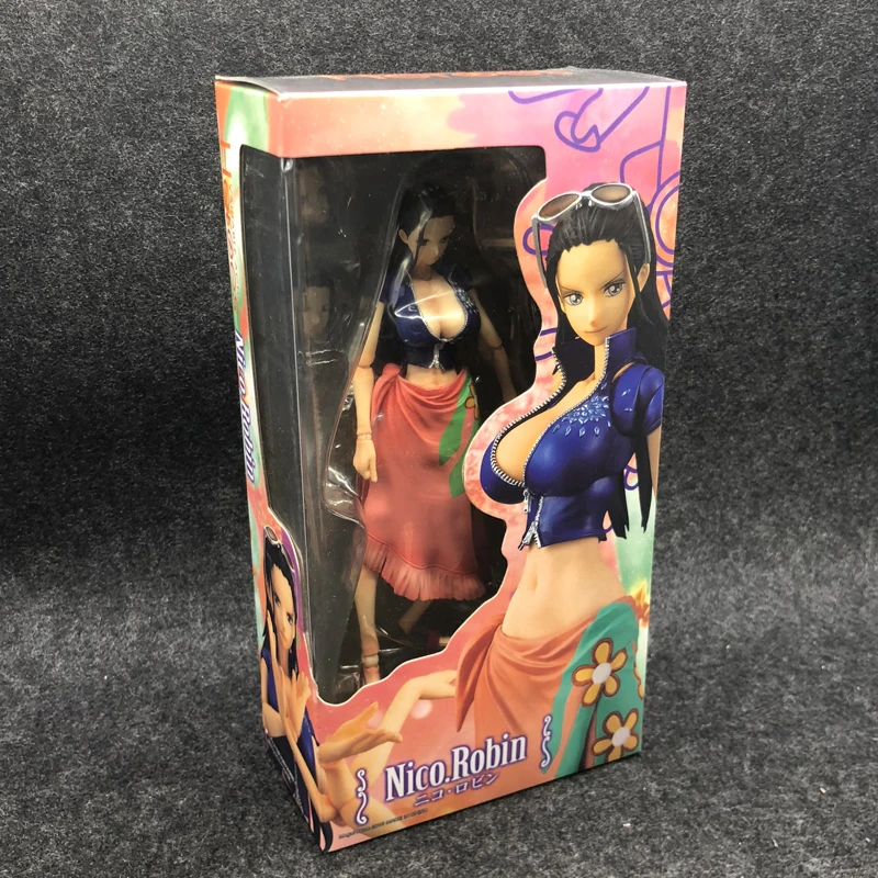 Аниме One Piece 18 см BJD Nico Robin Joints подвижная ПВХ фигурка Коллекционная модель