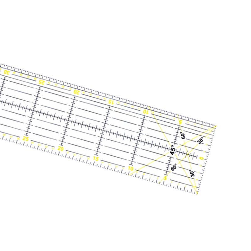 Пластиковые прозрачные французские кривые линейки шлицевые Швейные Лоскутные ножки портновские линейки для резки ткани