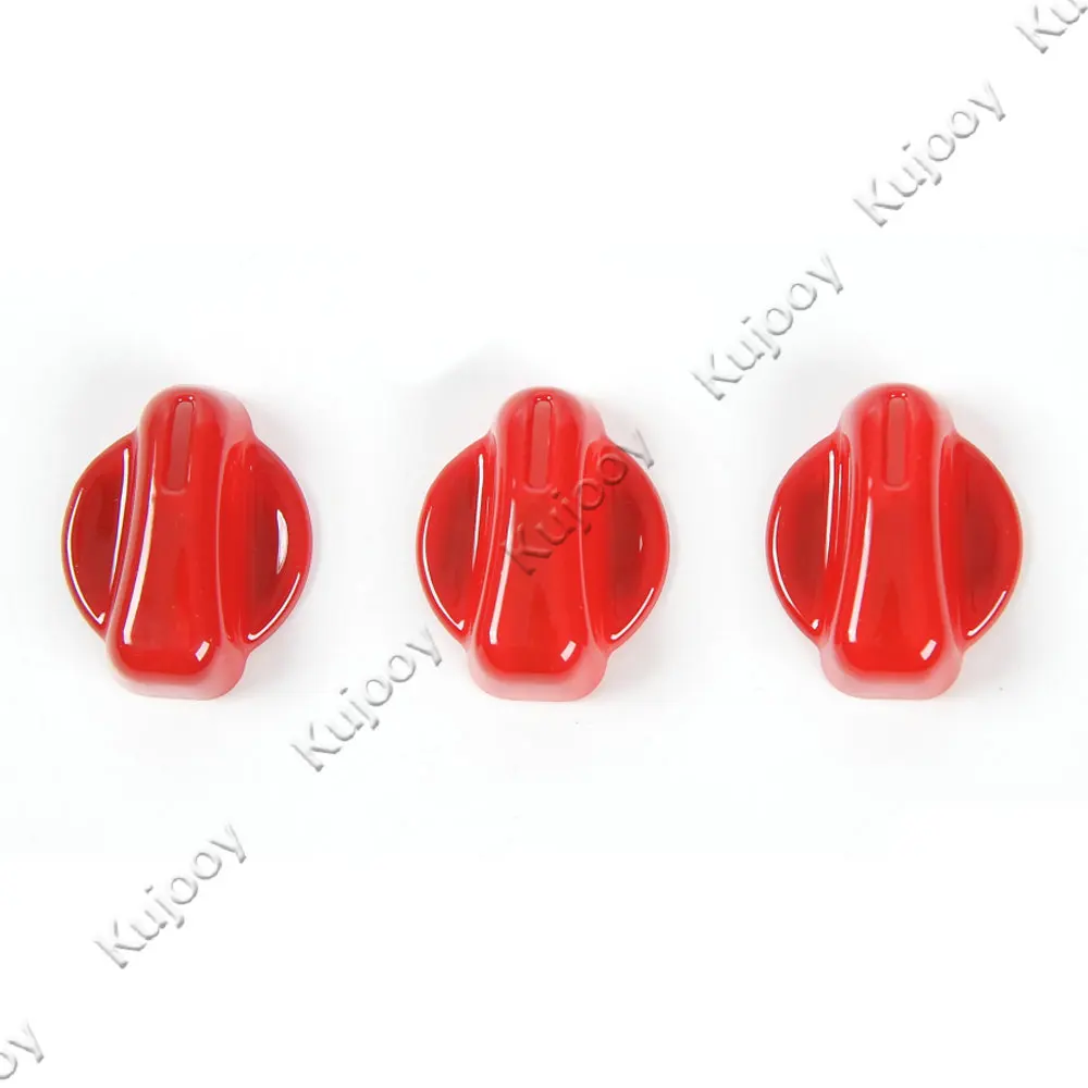 

Red/ Blue/Chrome Car Air Conditioner Switch Button Cover Trim Sticker for Jeep Wrangler TJ 2GEN 1997-2006 Interior Car Styling