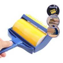 Reusable Clothes Clean Brush Sticky Buddy Picker Cleaner Lint Roller Pet Hair Remover Brush Cleaning Wool Brush For Cleaning