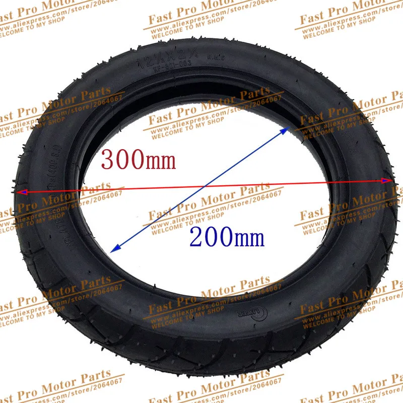 12 1/2X2 1/4(62-203) шины подходят для многих газовых электроскутеров 12 дюймовые Трубчатые шины для ST1201 ST1202 e-Bike 12 1/2X2 1/4