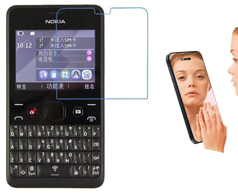 5 шт./лот, высокая четкость, HD экран протектор для Nokia Asha 210, Защитная пленка для экрана для Nokia Asha 210