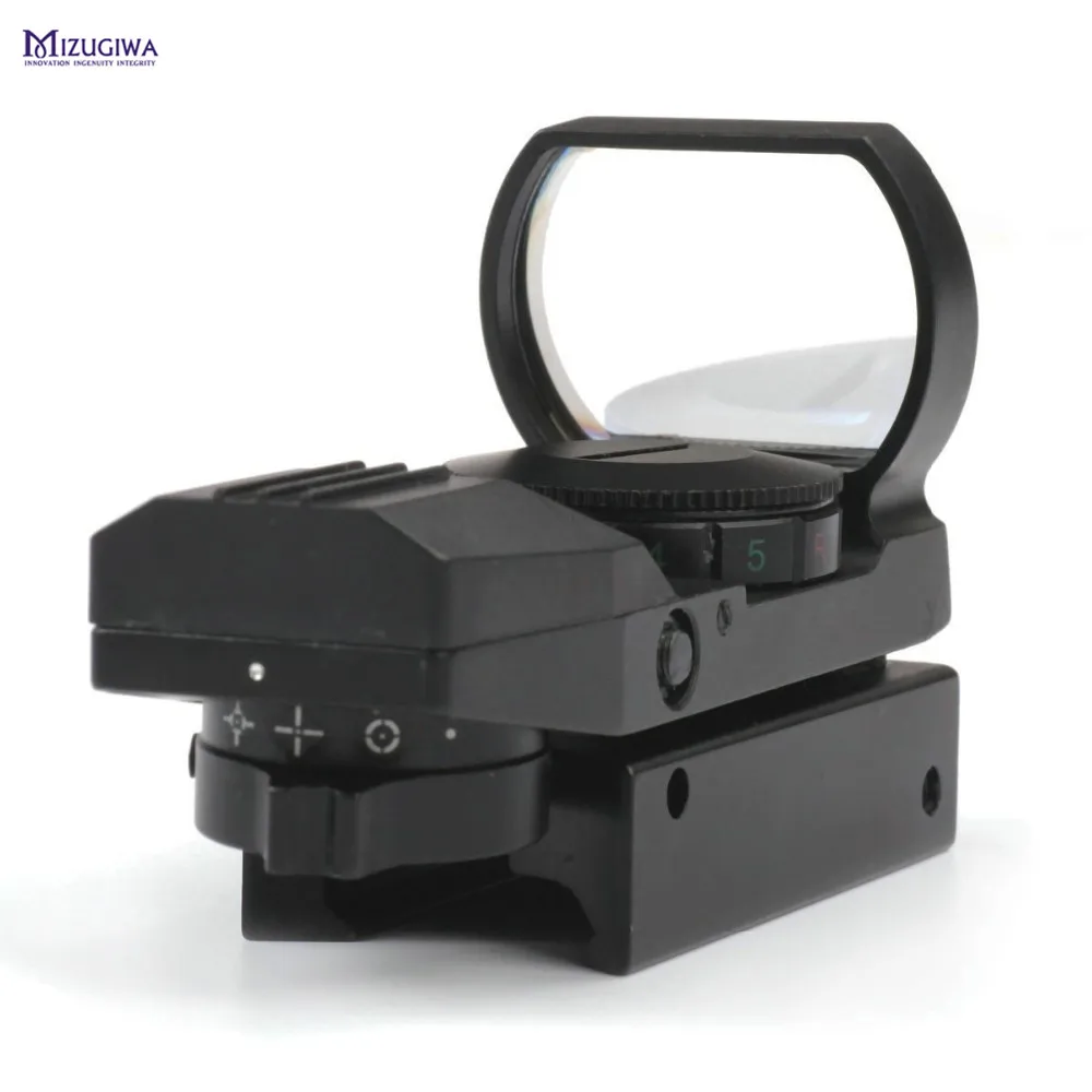 Mizugiwa Голографическая 4 Сетка Reflex тактическая Красный Зеленая точка зрения