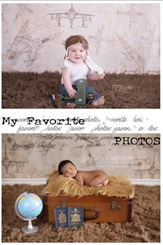 

1.5X2.2m Thin Vinyl Newborn favorite children photography background for photo studio