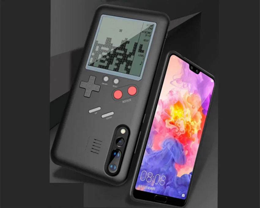 Ретро GB Gameboy Tetris чехол для телефона для huawei P20 Pro, мягкий термополиуретановый чехол для игровой консоли, чехол для huawei P20 Capa