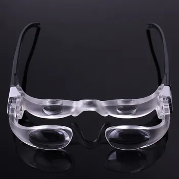 

2.1x Zoom Enlarge Eyeglass TV Magnifier Hands Free Loupe for Presbyopes