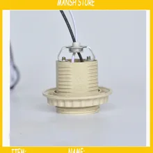 Пластиковая основа лампы с проволочной лампой аксессуар держатель лампы для трубной лампы 5 шт./партия