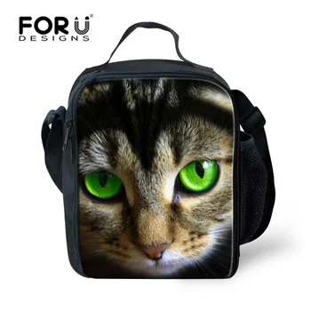 

Cute Kids Lunch Bag Printing Cat Lunch Bag for Student Children Designer insulated Women Lunchbag Adult Keep Warm Food Bags