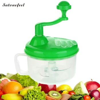

Manual Vegetable Cutter Speed Chopper Pepper Garlic Grinder Manual Food Processors Vegetable Shredder Slicer Kitchen Tool