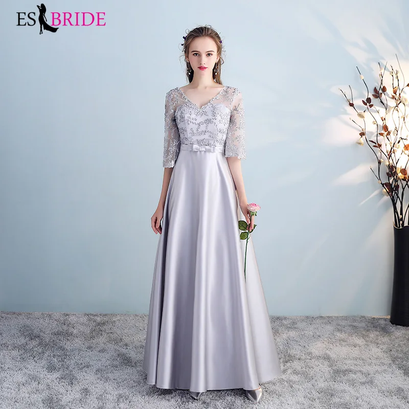 

Robe Longue Dentelle Bridesmaid Dresses Ever Pretty New Arrival A-line Sleeveless Burgundy Women Wedding Guest Party Dress