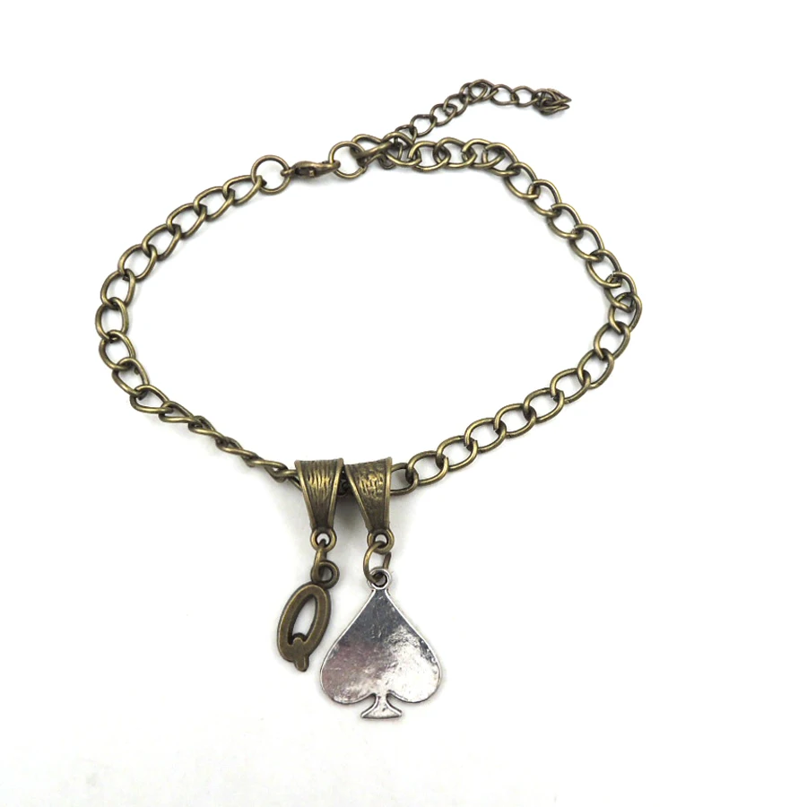 Miau reina de picas de BDSM pulsera fetiche esclava sensual estilo de cornudo de moda citar carta AL012|fashion anklet|queen of spadesqueen fashion AliExpress