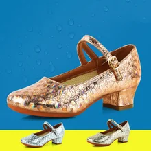 Новое поступление; яркая Современная обувь для девочек с 3d-трещинами и дождевыми каплями; обувь для латинских танцев на резиновой подошве 3,5 см; угловатые танцевальные туфли