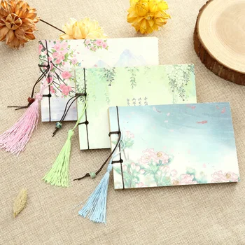 

climemo notebook,Creative Ancient Wind Notebook China Wind Notebook Suite Customized Ancient Kraft Paper Notebook