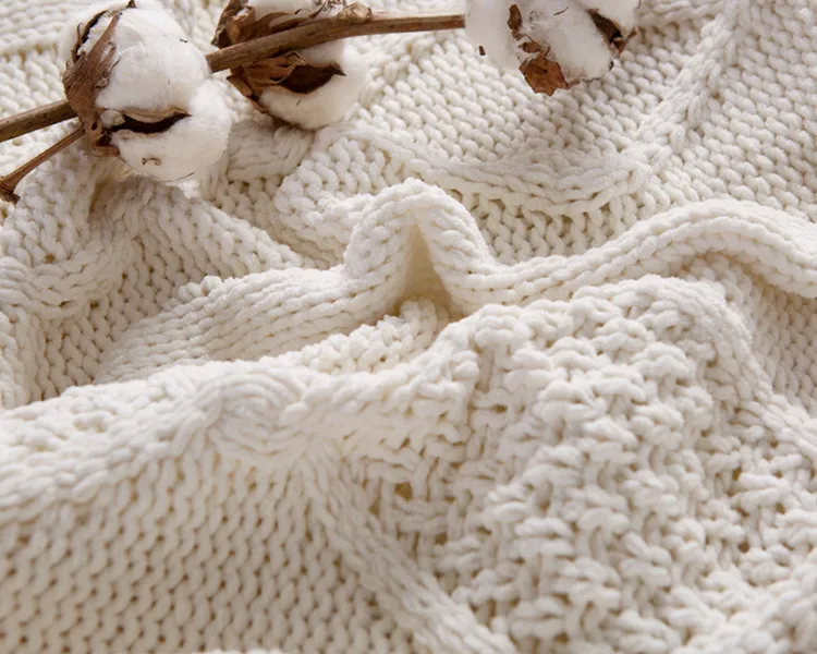Новые модные толстые одеяла с мультяшным рисунком, теплые вязаные одеяла для кровати, коперта, дивана, рождественский подарок B420