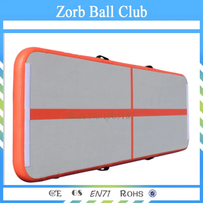 

Free Shipping 3x0.9x0.1m Orange Factory Price Home Mini Cheap Gym Equipment Mattress Airtrack Floor Gymnastics