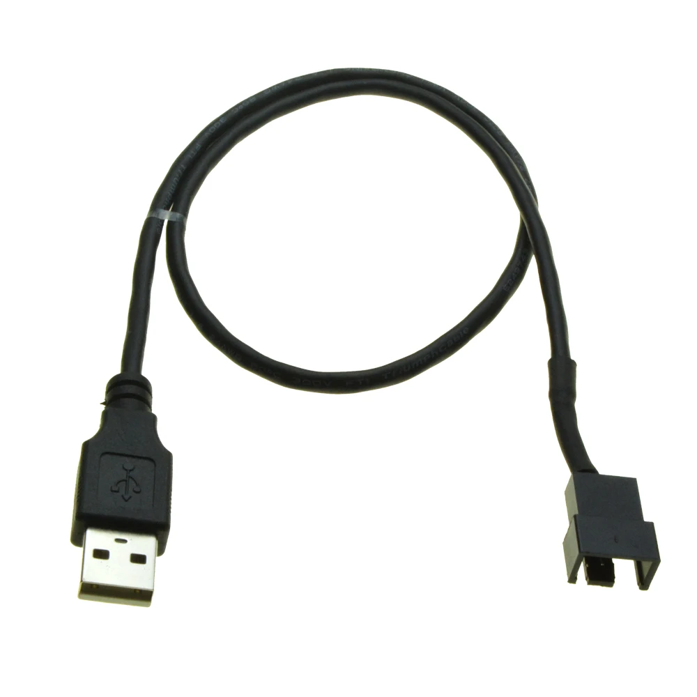 Внешний вентилятор с USB на 4 Pin 50 см охлаждение 3 контактами 5 В кабель питания|usb to|4