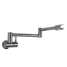 Один холодный складной настенный смеситель для ванных и туалетных комнат кран уличный, утопленный Смесители Поворотный носик