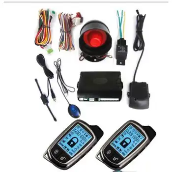 

two-way Car Alarm Keyless Entry System Car Security Auto Alarm signaling Audible alarm central locking style 12V car universal