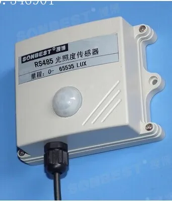 

[BELLA] Illuminance sensor transmitter RS485 MODBUS-RTU selectable ranges --2pcs/lot