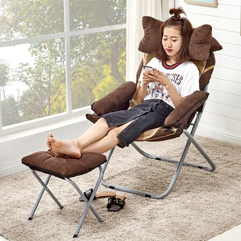 

Lazy Sofa Folding Computer Chair Living Room Single Sofa Chair Tatami Leisure Bedroom Chair