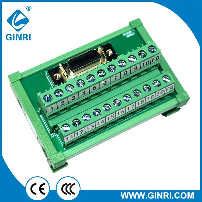 Ginri JR 20TSC 1A DC24V SCSI разъем teminal блок преобразования PLC SMS терминал доска|board|board boardboard
