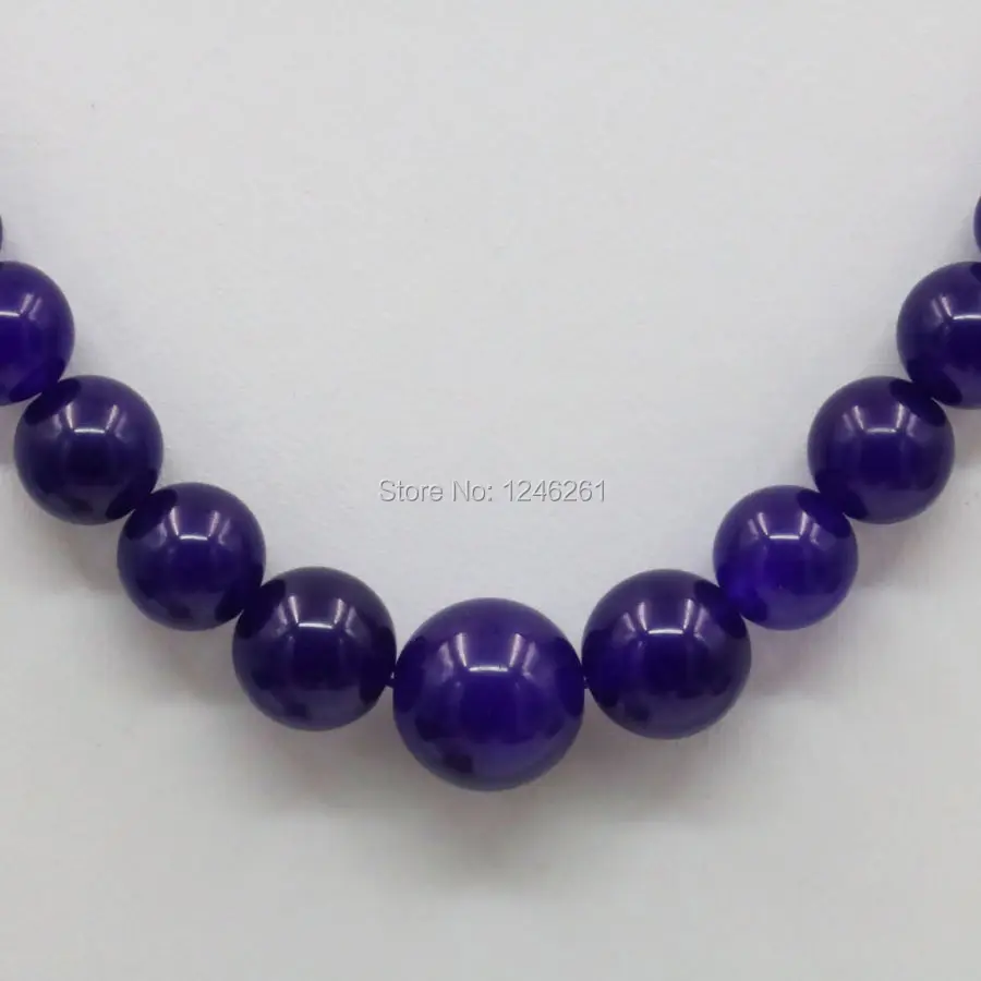 6-14 мм халцедон башня ожерелье цепь серьги наборы натуральный фиолетовый камень 18 дюймов модные ювелирные Бусы Женские подарки аксессуары