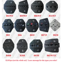 Mini replaceable Crimping die sets jaw,Crimping dies for press various teminal and connectors crimping tool pliers and DN-K02C 2