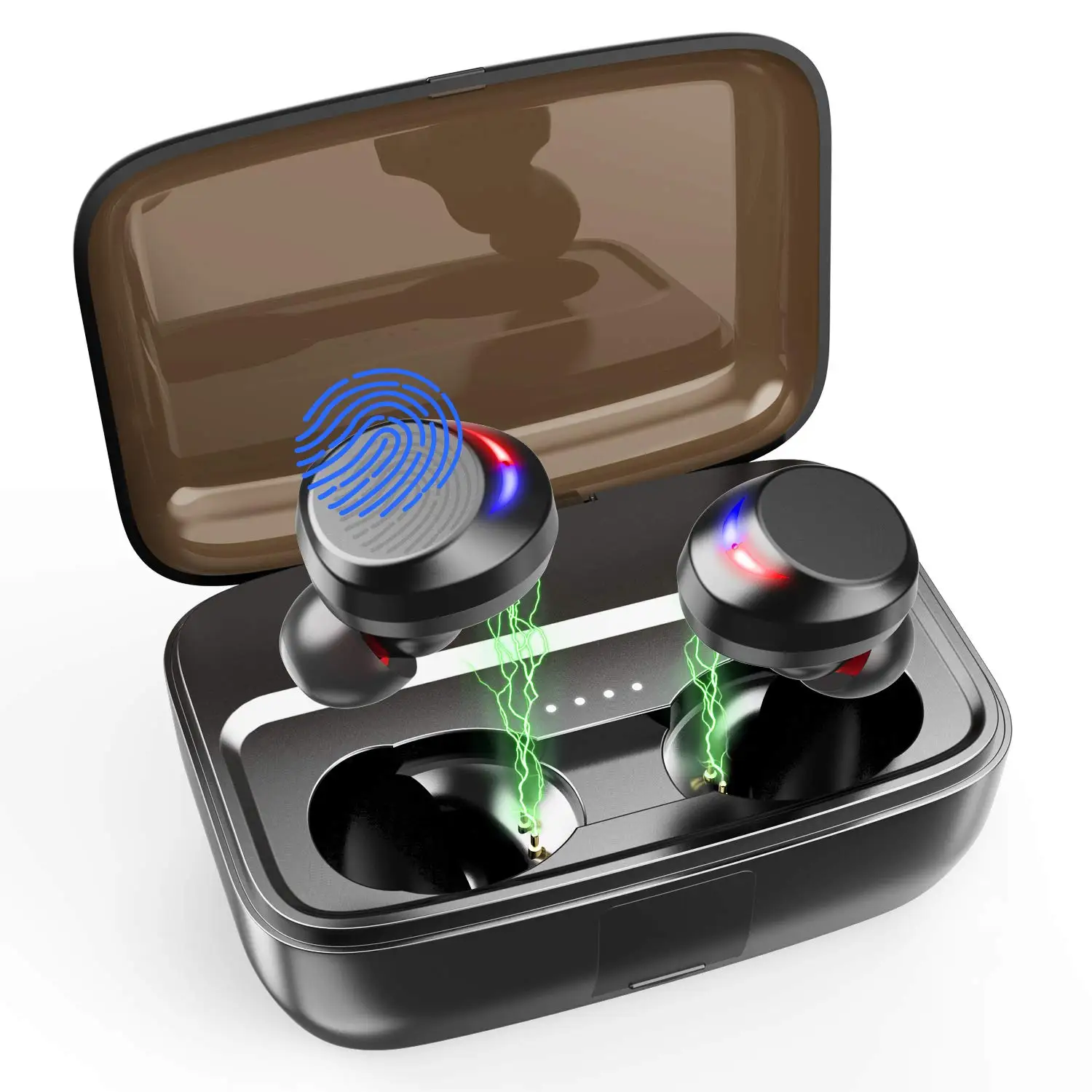 

TWS Bluetooth Earphone 5.0 True Wireless Earphones In-Ear Earbuds Deep Bass Stereo IPX8 Waterproof Sports Headset VS i10 i12 i30