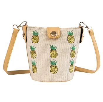 

2019 Quality PU Leather Female Purse Clutch Women Fashion Summer Beach Wild Chain Messenger Shoulder Bag Solid Weaving Bag p