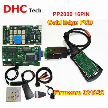 

5pcs DHL free Lexia 3 PP2000 16PIN Diagbox 7.83 Golden PCB With 921815C Vehicle Parts For Cit-oen Peu-eot Diagnostic Tool
