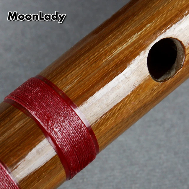 Bamboo Flute with Black red Musical Instruments Chinese Traditional Woodwind Instrument not Xiao not Shakuhachi dizi flute