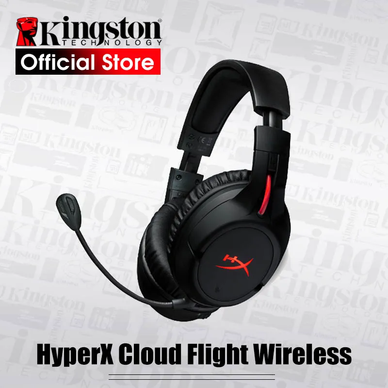 Kingston HyperX Cloud Flight Беспроводная игровая гарнитура многофункциональные наушники для ПК PS4 Xbox Mobile