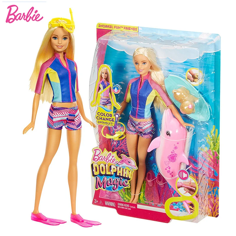 barbie dolphin magic dolls