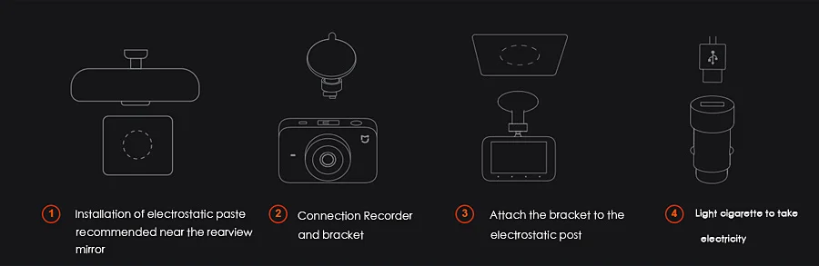 Xiao mi jia Carcorder 1S умный видеорегистратор для вождения автомобиля DVR 140 градусов широкий угол HD экран Dash камера для mi Home APP