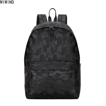 

Men Backpack Waterproof Camouflage 2017 Famous Brands Student School Bags For Teenagers Designer Backpack Men TWM1507
