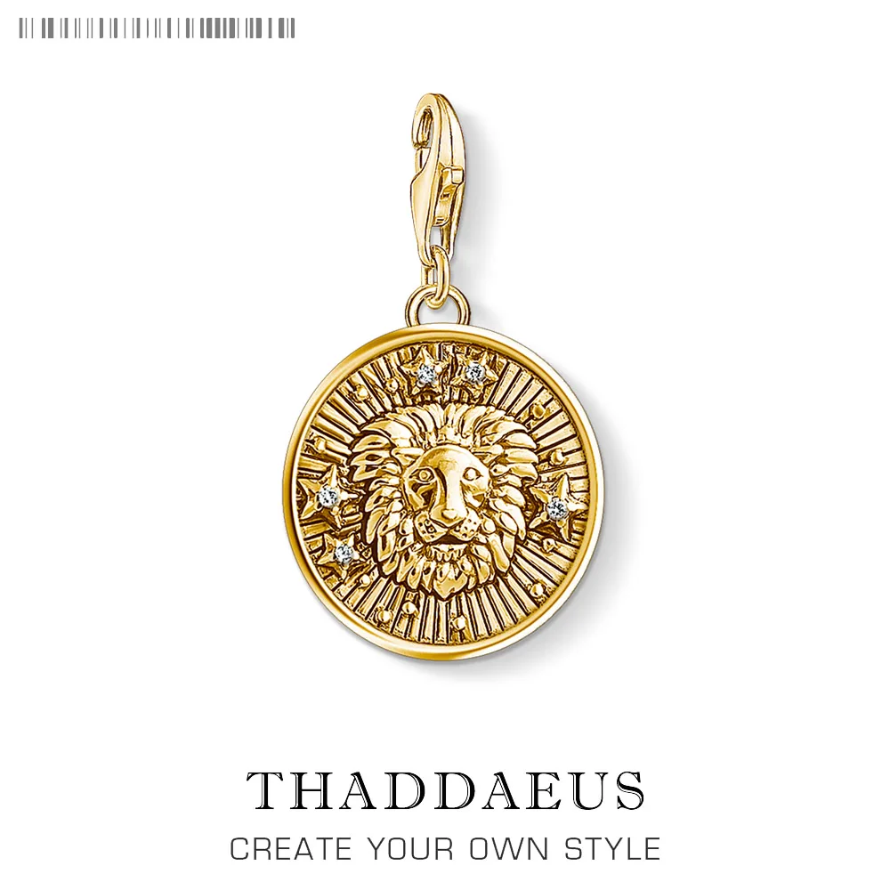 

Fashion Star Sign Leo Pendant Charm 925 Sterling Silver Fit Bracelet Link Chain Necklace Zodiac Jewelry For Women Men Gift