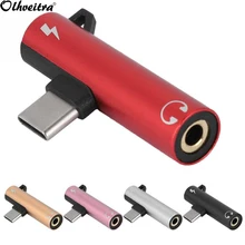 Olhveitra адаптер аудио разъем 3,5 мм наушники USB C разветвитель разъем для Xiaomi mi9 samsung S10 Plus Тип C адаптер для наушников