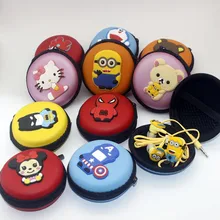 

2017 hot New cartoon earphone minions Despicable Me Hello Kitty superman in-ear headset 3.5mm jake stereo for Smart Phones