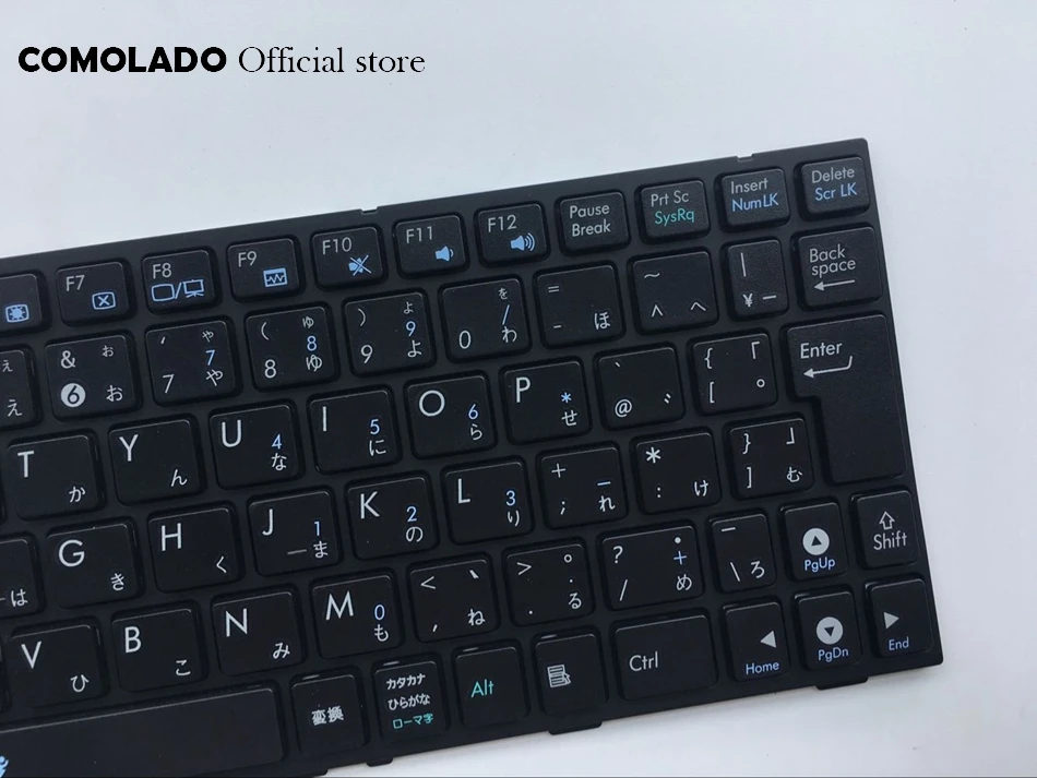 JP Japanese Keyboard for ASUS EEE PC 1005 1005H 1005HD 1005HA 1008 1008H 1008HA 1001 1001H 1001HA with frame black keyboard JP Layout (2)
